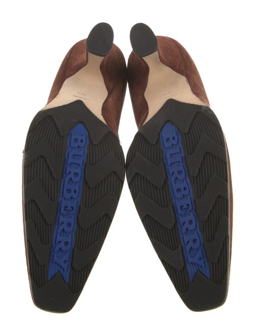 Burberry Suede Lace-Up Boots