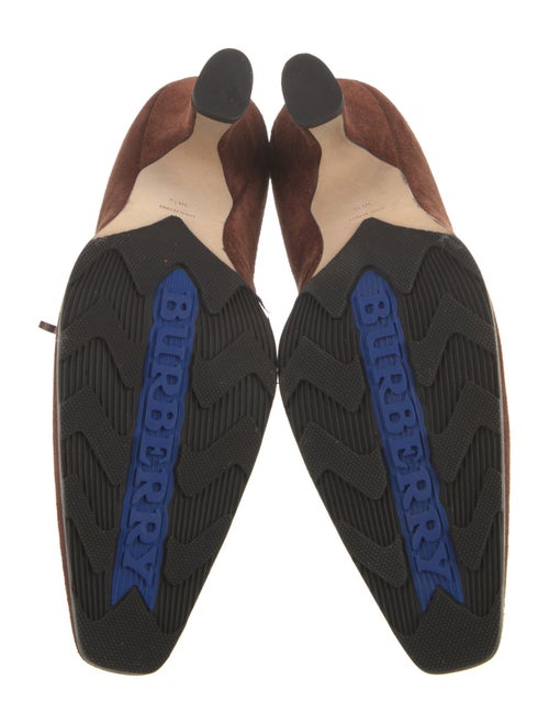 Burberry Suede Lace-Up Boots