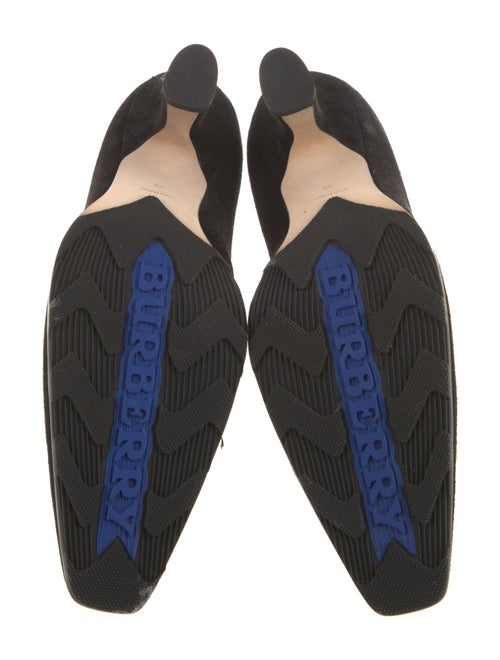 Burberry Suede Lace-Up Boots