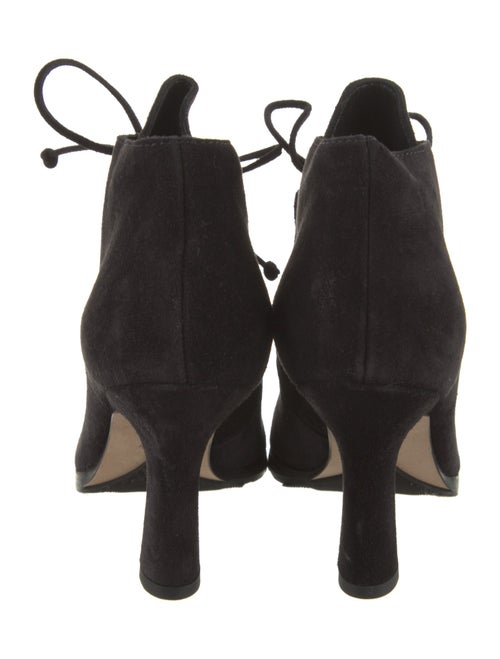 Burberry Suede Lace-Up Boots