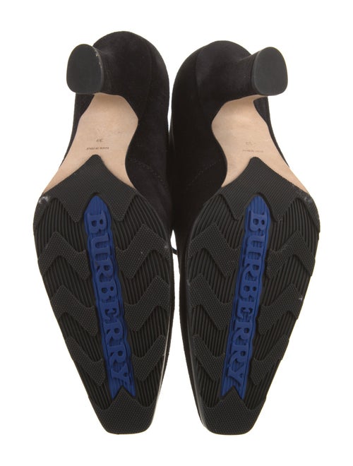 Burberry Suede Lace-Up Boots