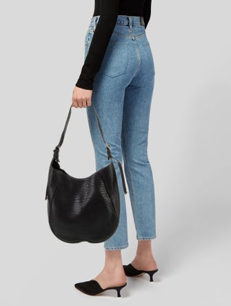 Burberry Leather Bucket Bag