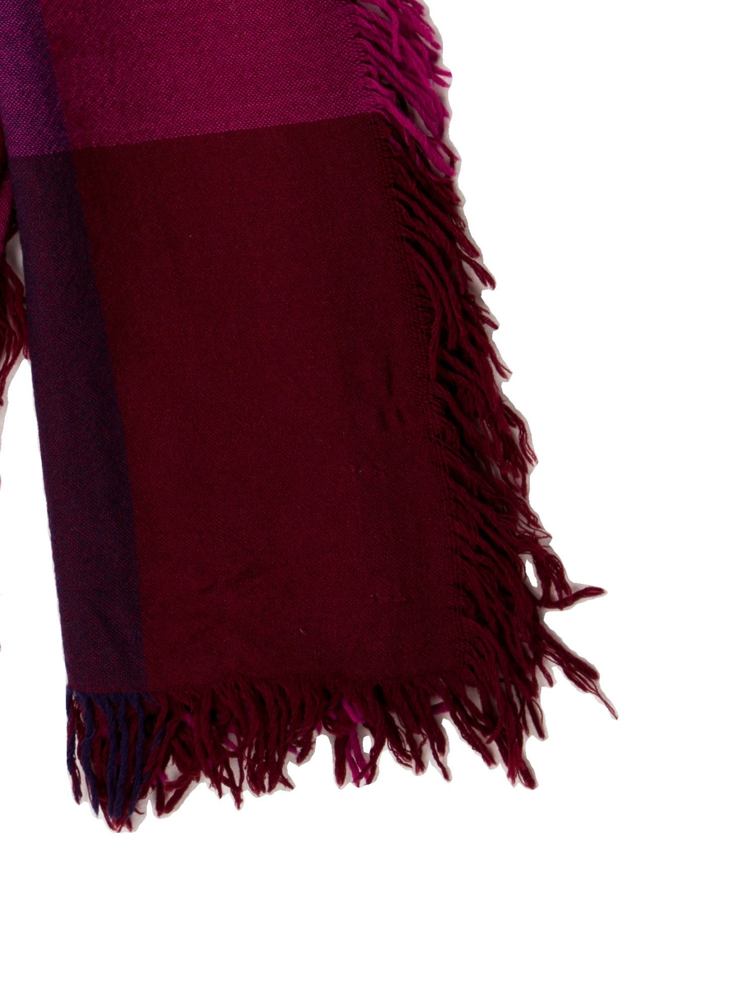 Burberry Merino Wool House Check Pattern Scarf