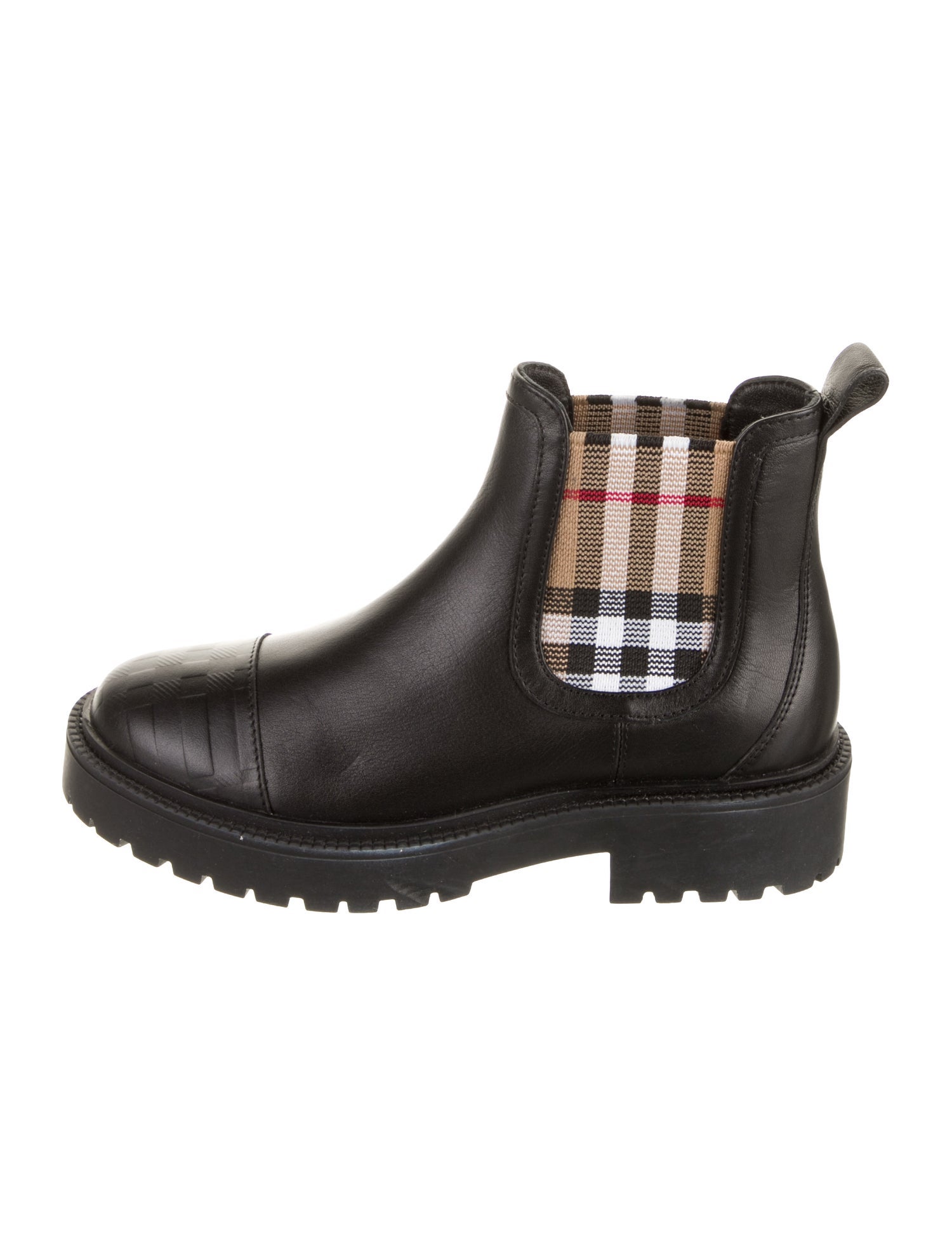 Burberry Girls' Leather Chelsea Boots