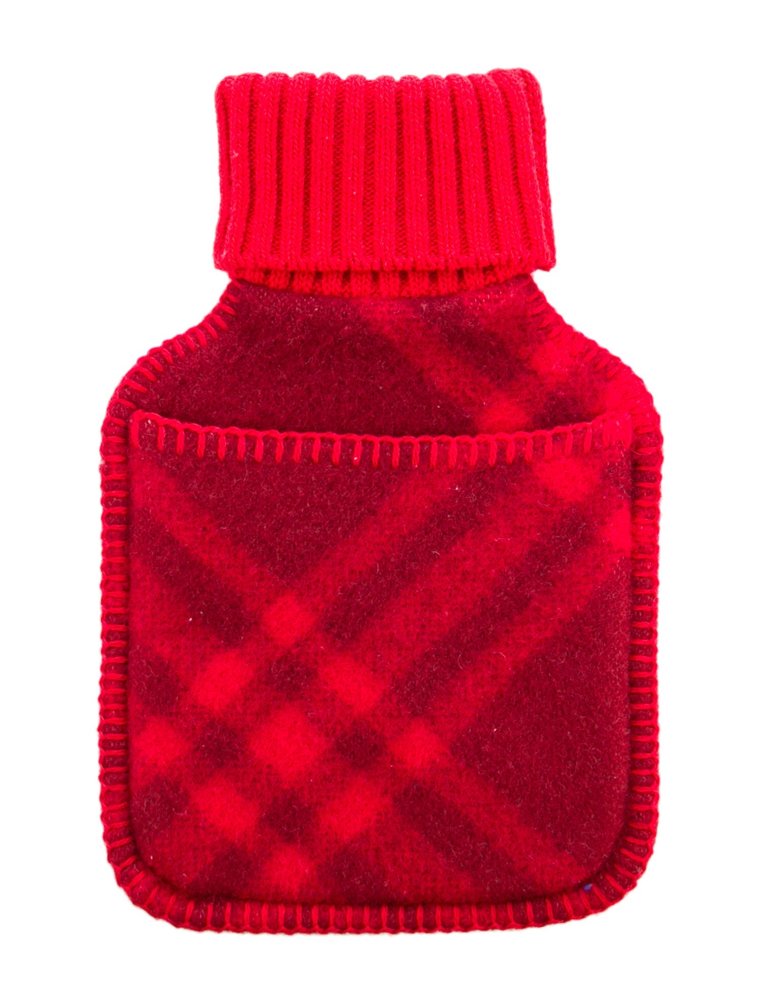 Burberry Hot Water Bottle Check Sleeve w/ Tags