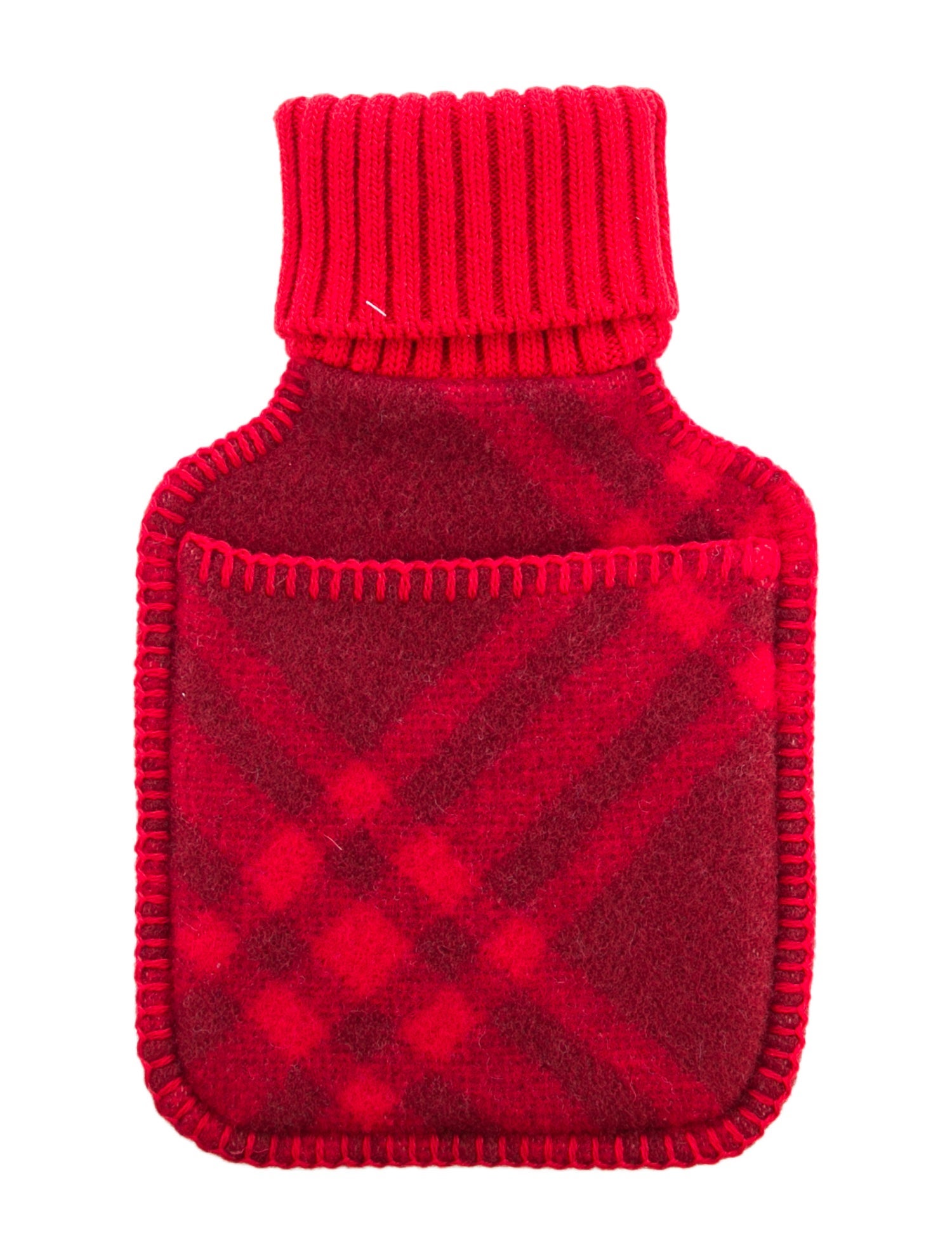 Burberry Hot Water Bottle Check Sleeve w/ Tags