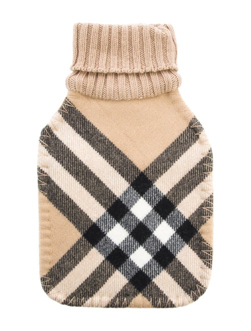 Burberry Hot Water Bottle Nova Check Sleeve w/ Tags