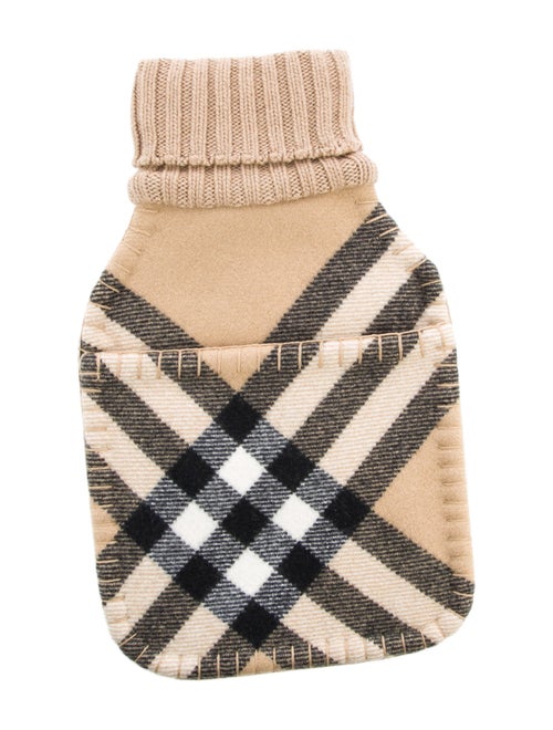 Burberry Hot Water Bottle Nova Check Sleeve w/ Tags