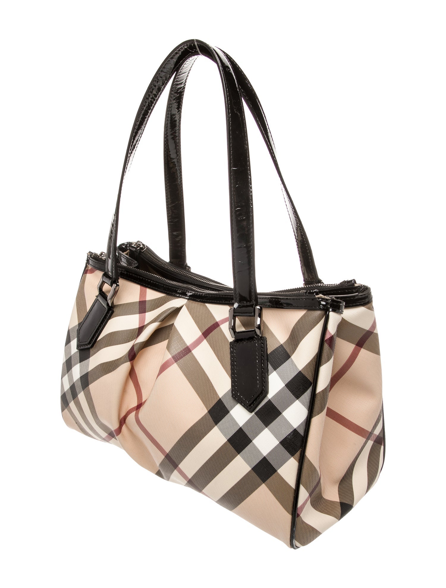 Burberry Super Nova Check Shoulder Bag
