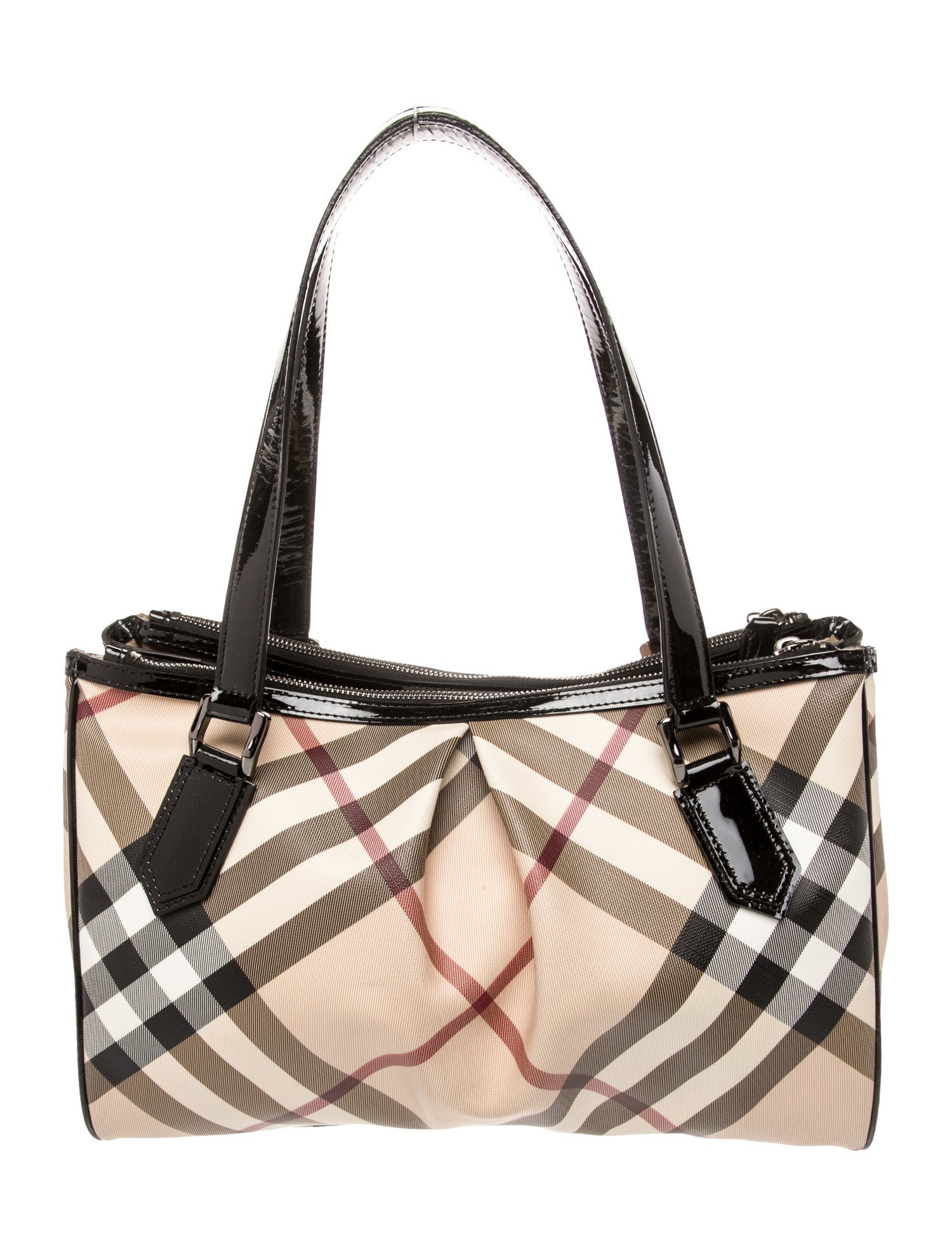 Burberry Super Nova Check Shoulder Bag