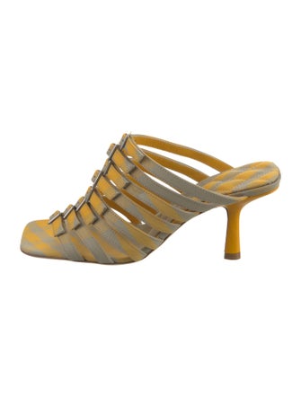 Burberry Animal Print Slides