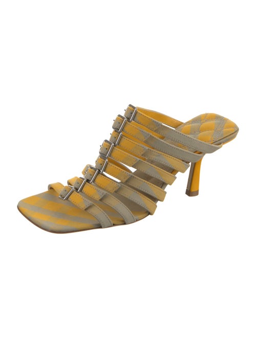 Burberry Animal Print Slides