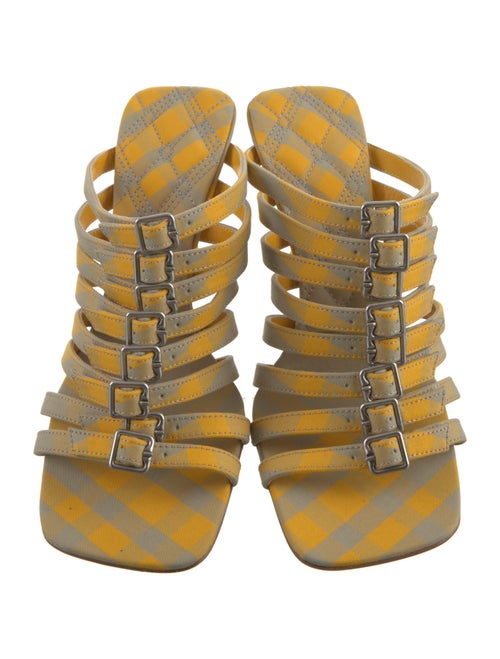 Burberry Animal Print Slides