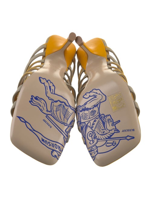 Burberry Animal Print Slides