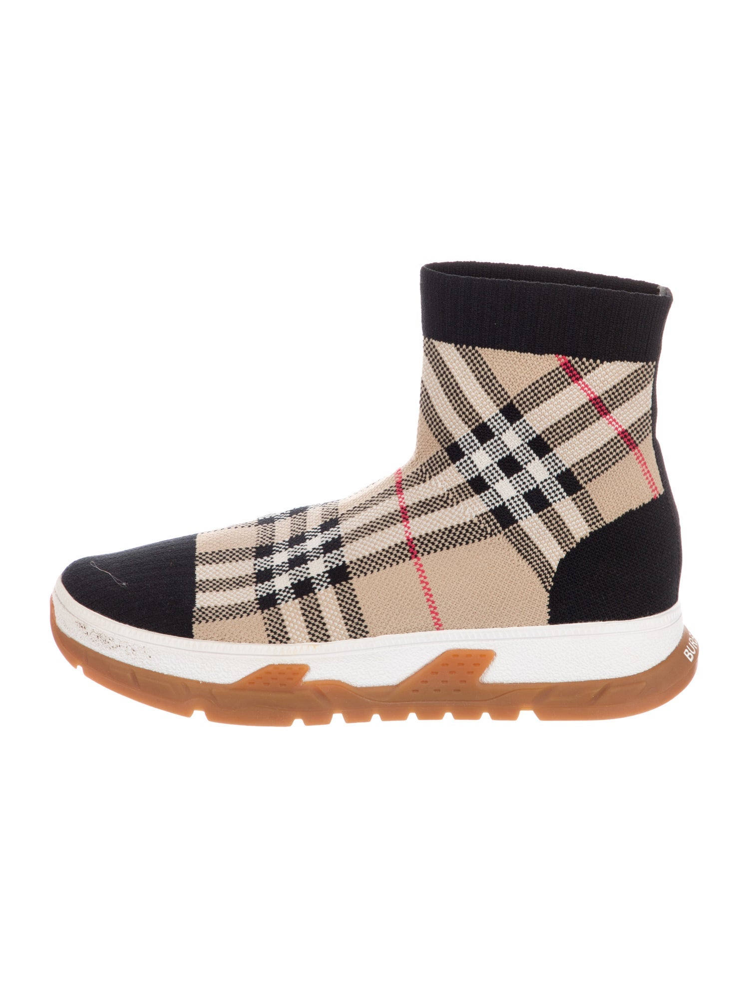 Burberry Kids boys high top sneakers
