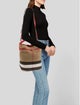 Burberry Canvas Bucket Bag
