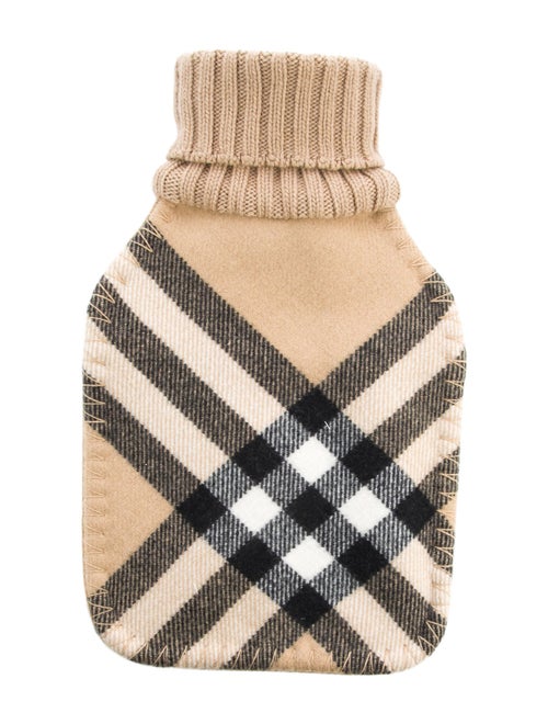 Burberry Hot Water Bottle Nova Check Sleeve w/ Tags