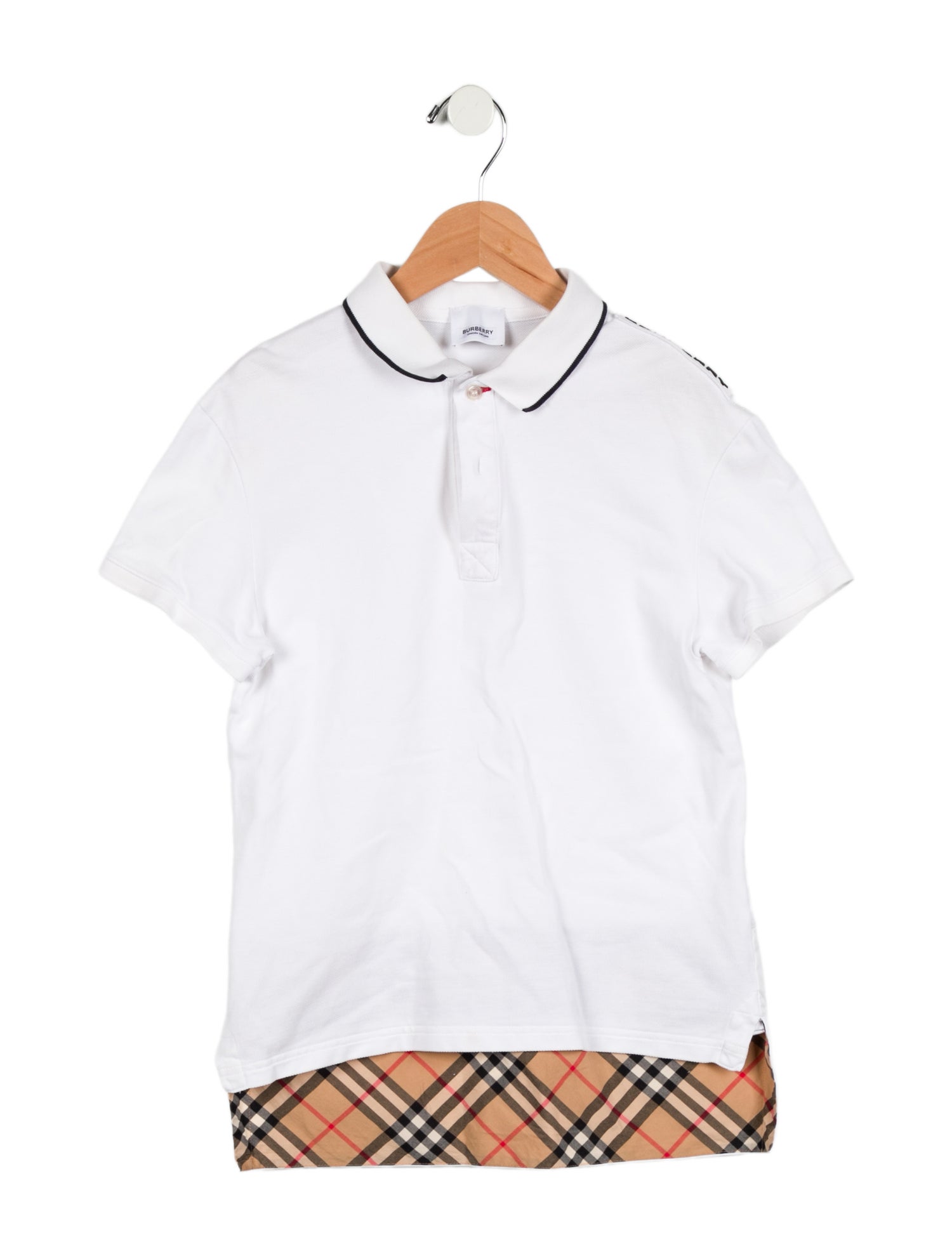 Burberry Boys' Short Sleeve Polo Shirt