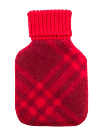 Burberry Hot Water Bottle Check Sleeve w/ Tags