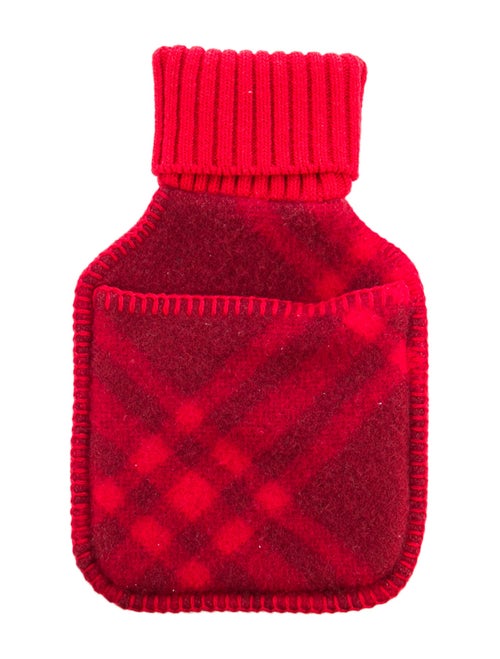 Burberry Hot Water Bottle Check Sleeve w/ Tags