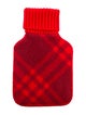 Burberry Hot Water Bottle Check Sleeve w/ Tags