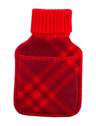 Burberry Hot Water Bottle Check Sleeve w/ Tags