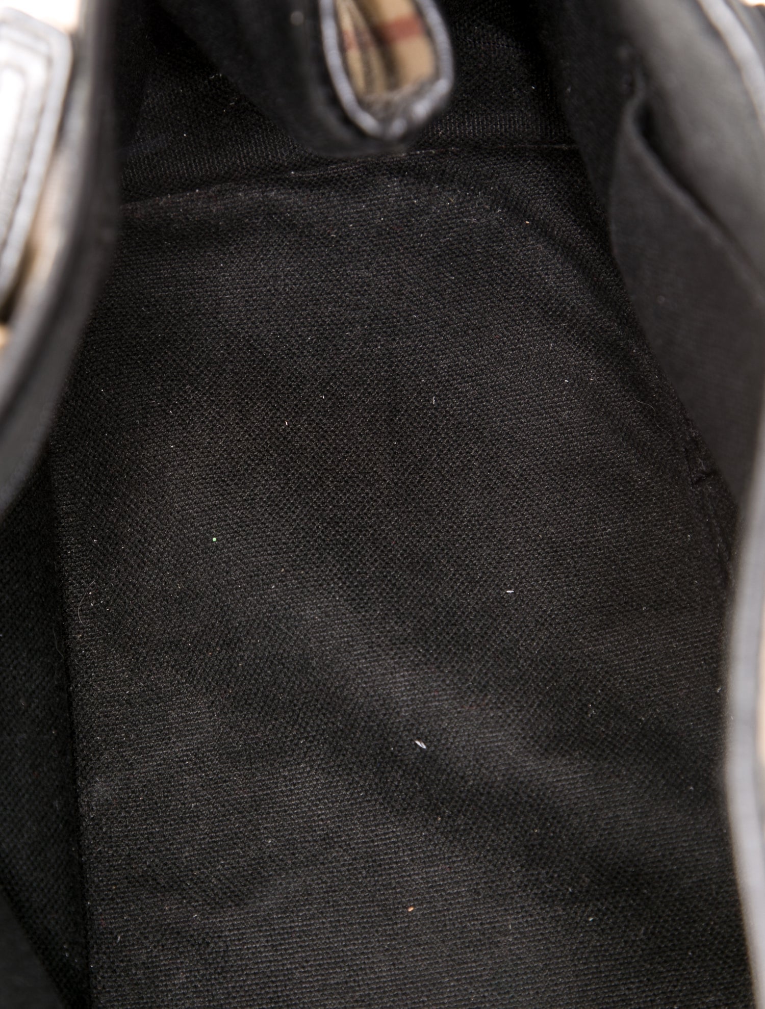 Burberry Nova Check Top Handle Bag