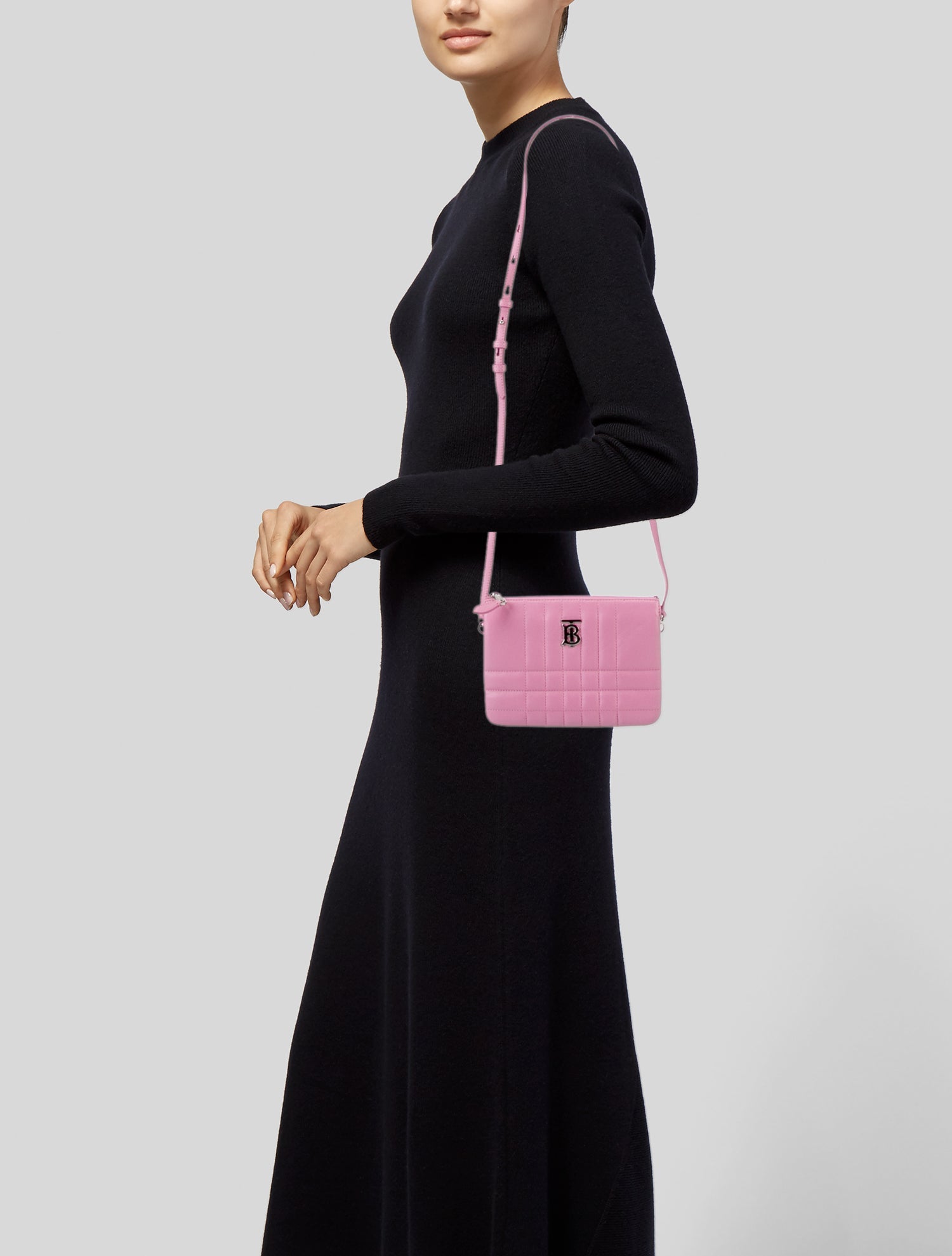 Burberry TB Monogram Crossbody Bag