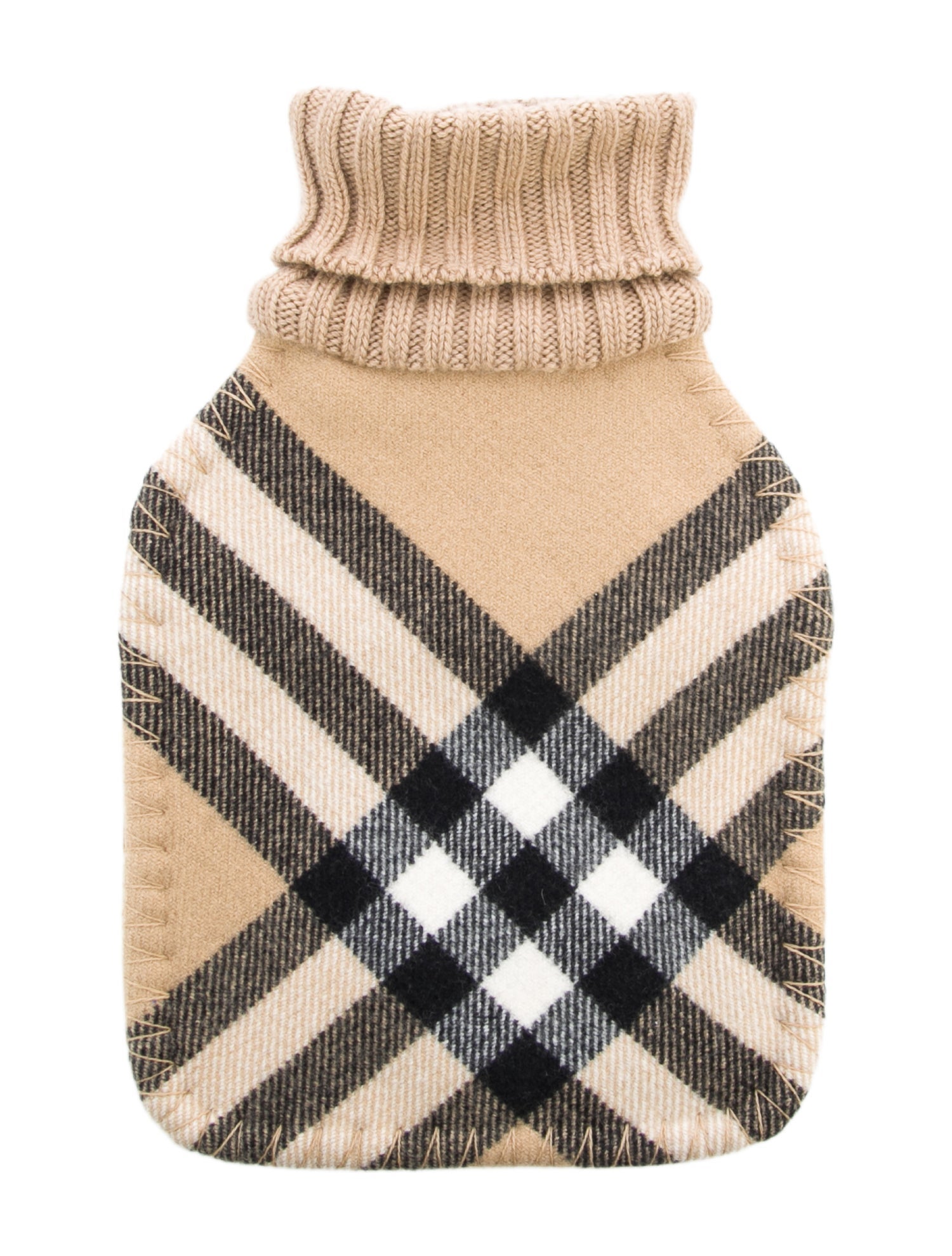 Burberry Hot Water Bottle Nova Check Sleeve w/ Tags