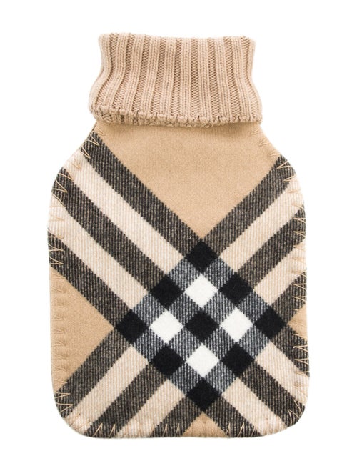 Burberry Hot Water Bottle Nova Check Sleeve w/ Tags