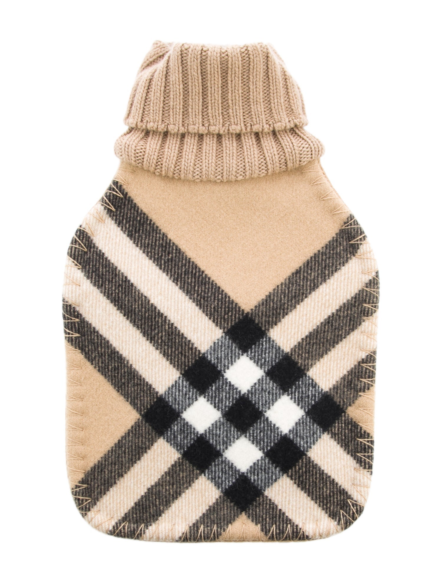 Burberry Hot Water Bottle Nova Check Sleeve w/ Tags