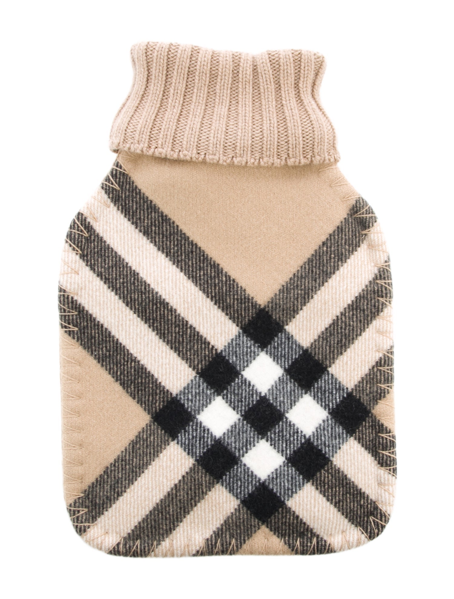 Burberry Hot Water Bottle Nova Check Sleeve w/ Tags