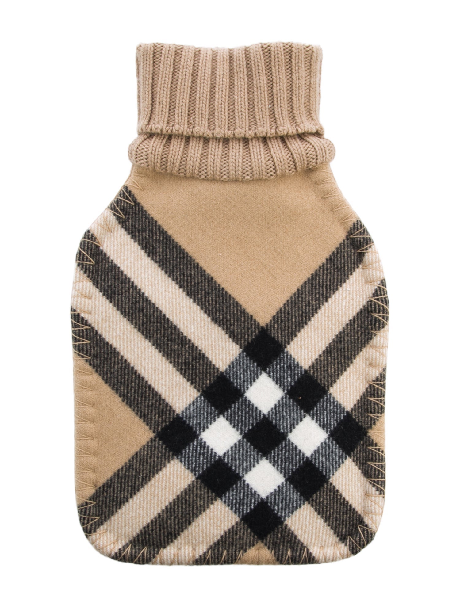 Burberry Hot Water Bottle Nova Check Sleeve w/ Tags