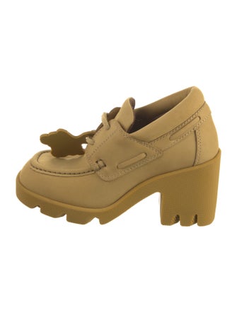 Burberry Suede Lace-Up Boots