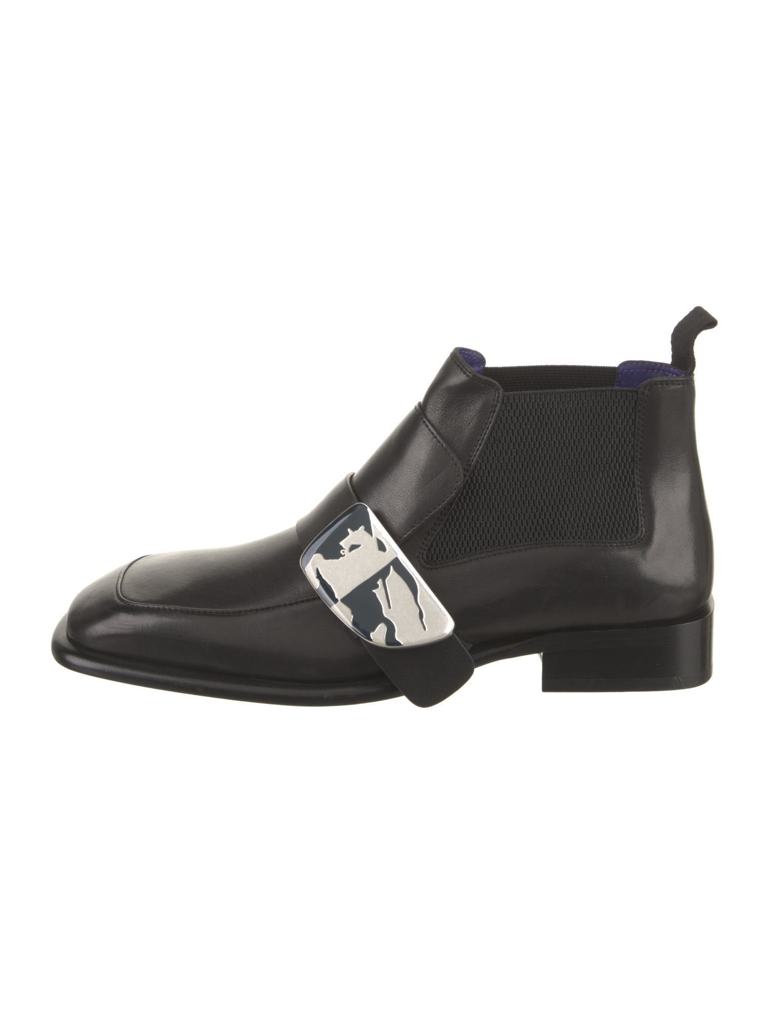 Burberry Leather Chelsea Boots
