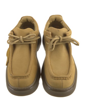 Burberry Suede Lace-Up Boots