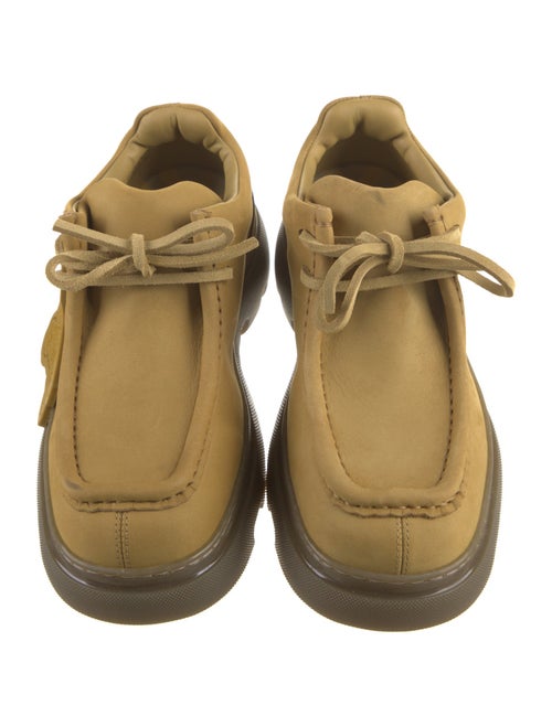 Burberry Suede Lace-Up Boots