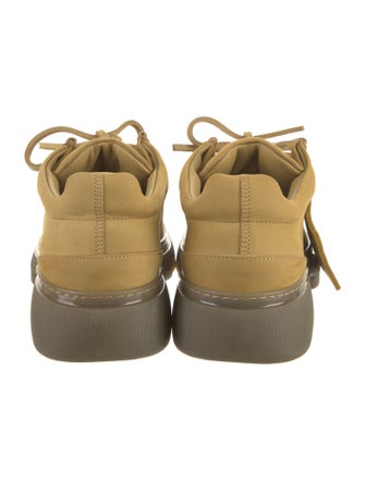 Burberry Suede Lace-Up Boots