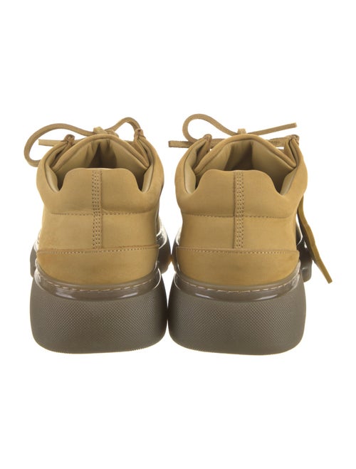 Burberry Suede Lace-Up Boots