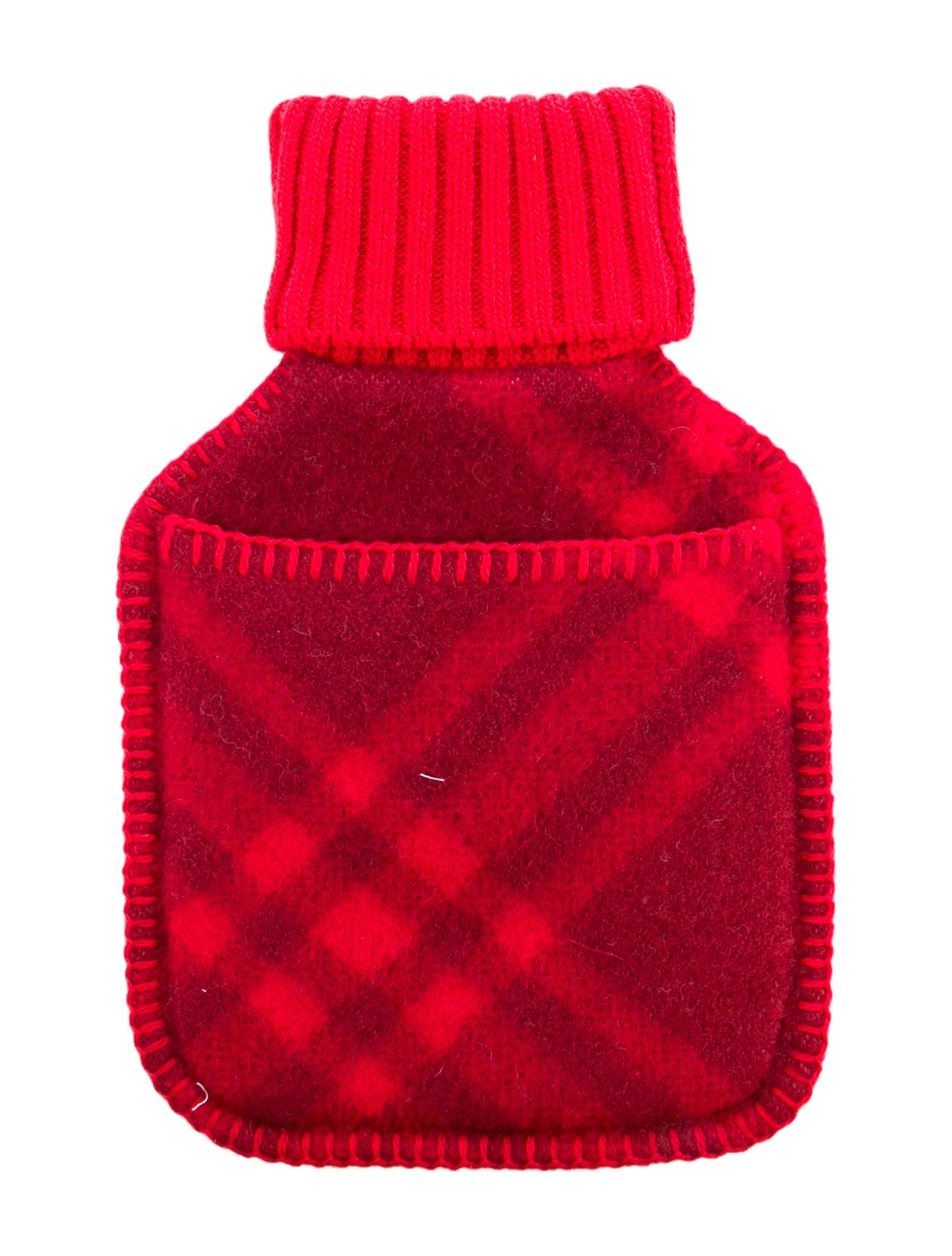 Burberry Hot Water Bottle Check Sleeve w/ Tags