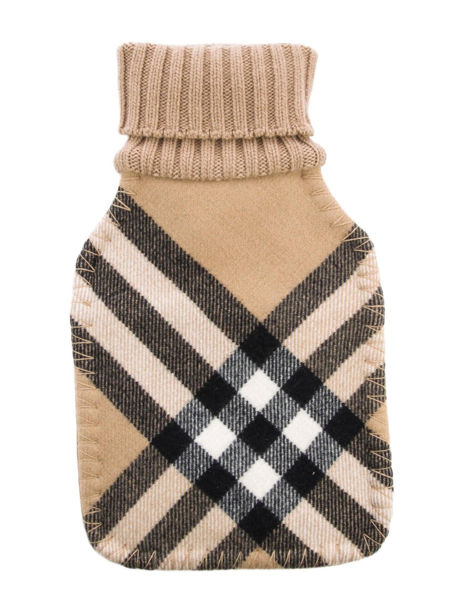 Burberry Hot Water Bottle Nova Check Sleeve w/ Tags