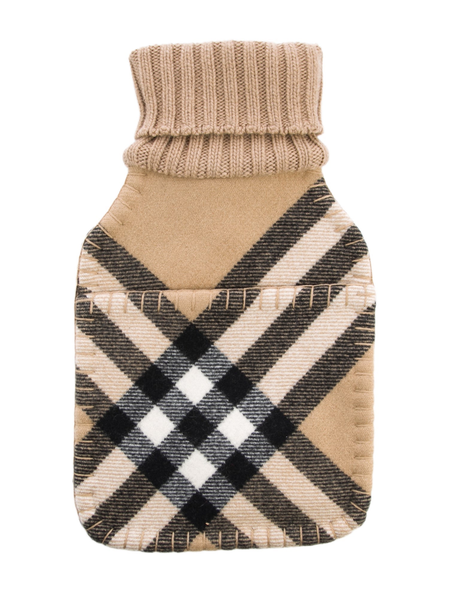 Burberry Hot Water Bottle Nova Check Sleeve w/ Tags