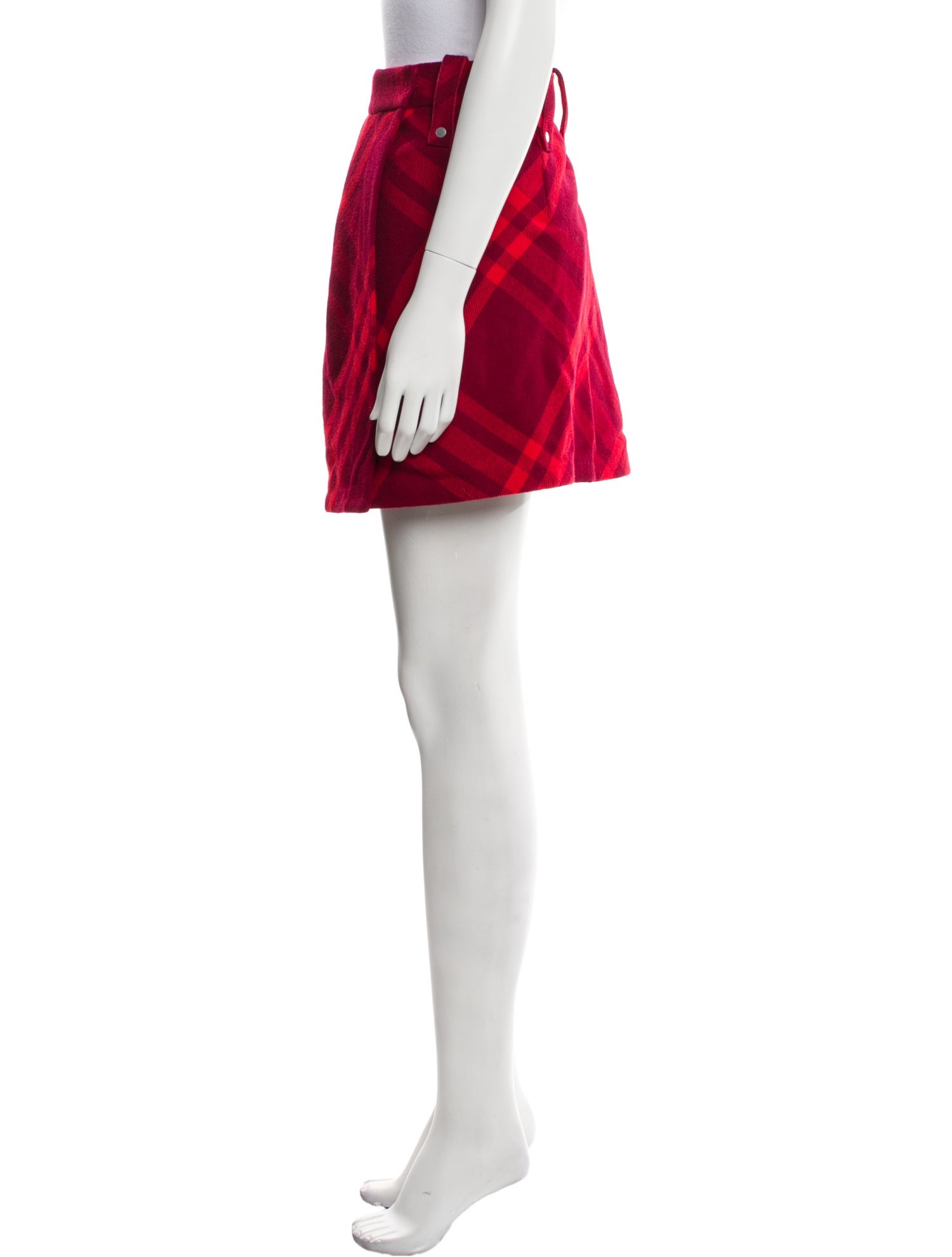 Burberry Wool Mini Skirt w/ Tags