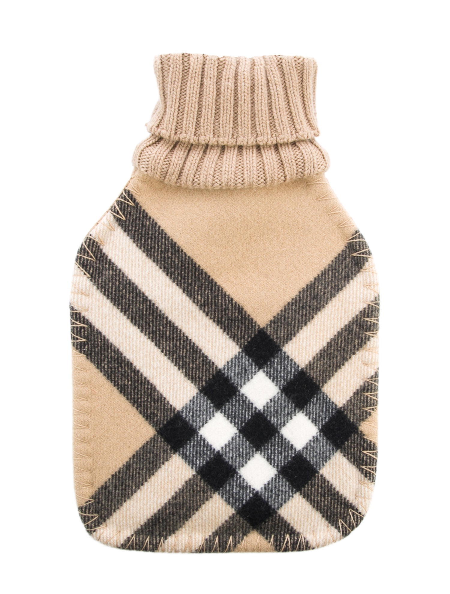 Burberry Hot Water Bottle Nova Check Sleeve w/ Tags