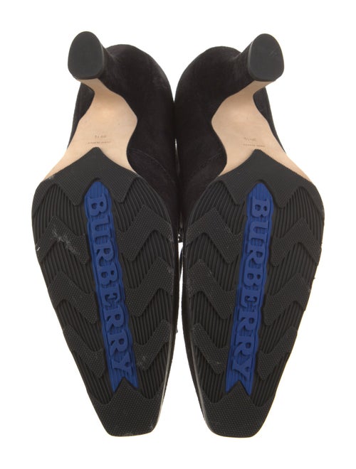 Burberry Suede Lace-Up Boots