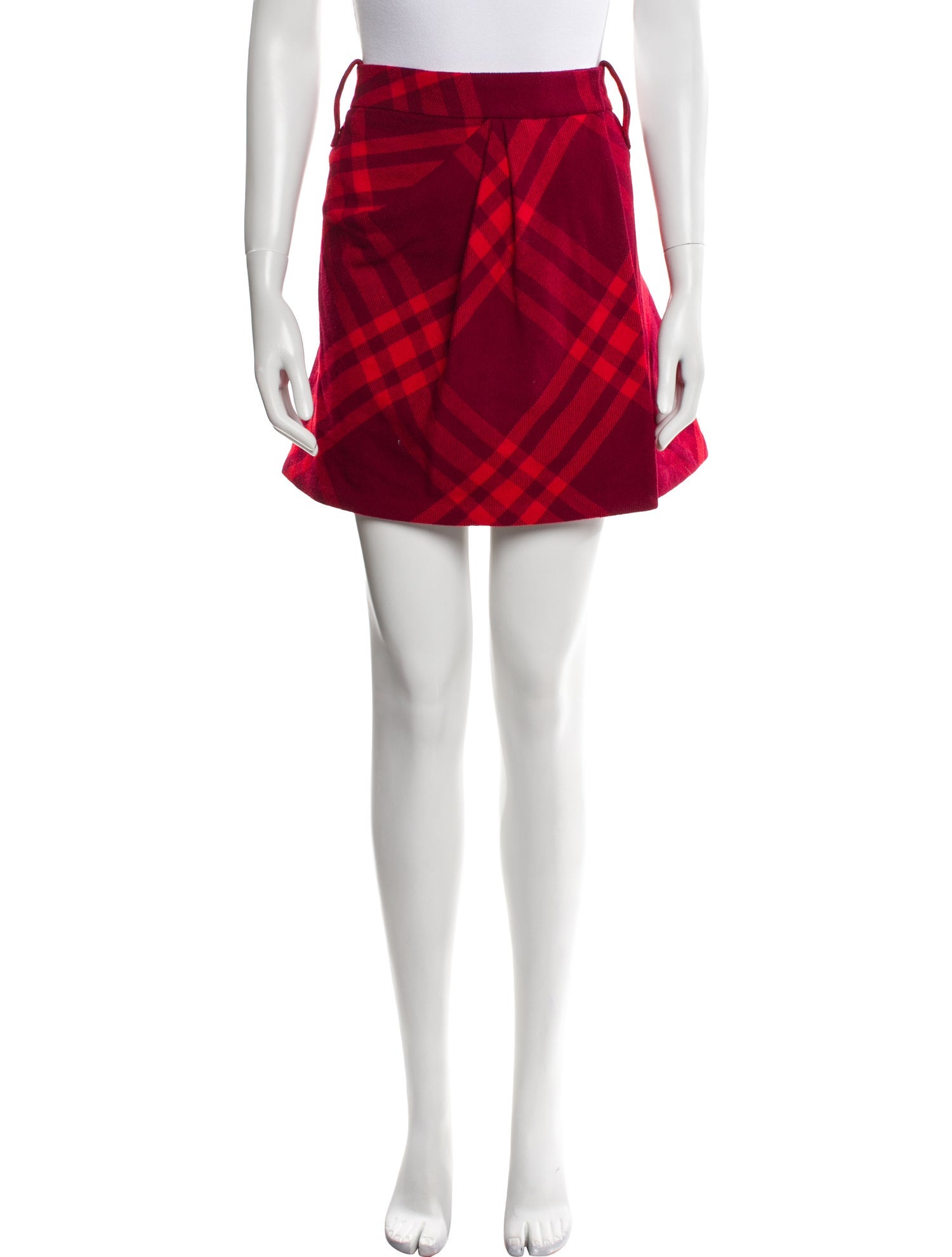 Burberry Wool Mini Skirt w/ Tags