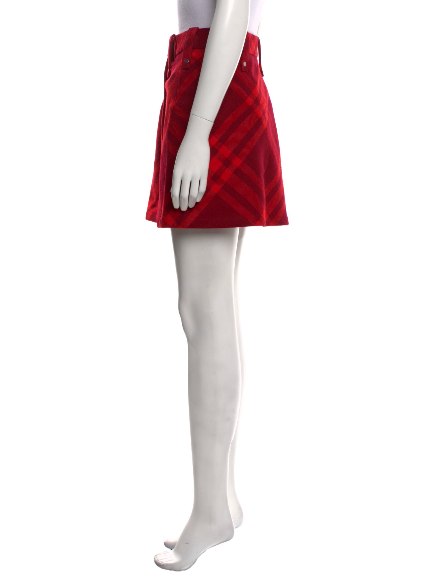 Burberry Wool Mini Skirt w/ Tags