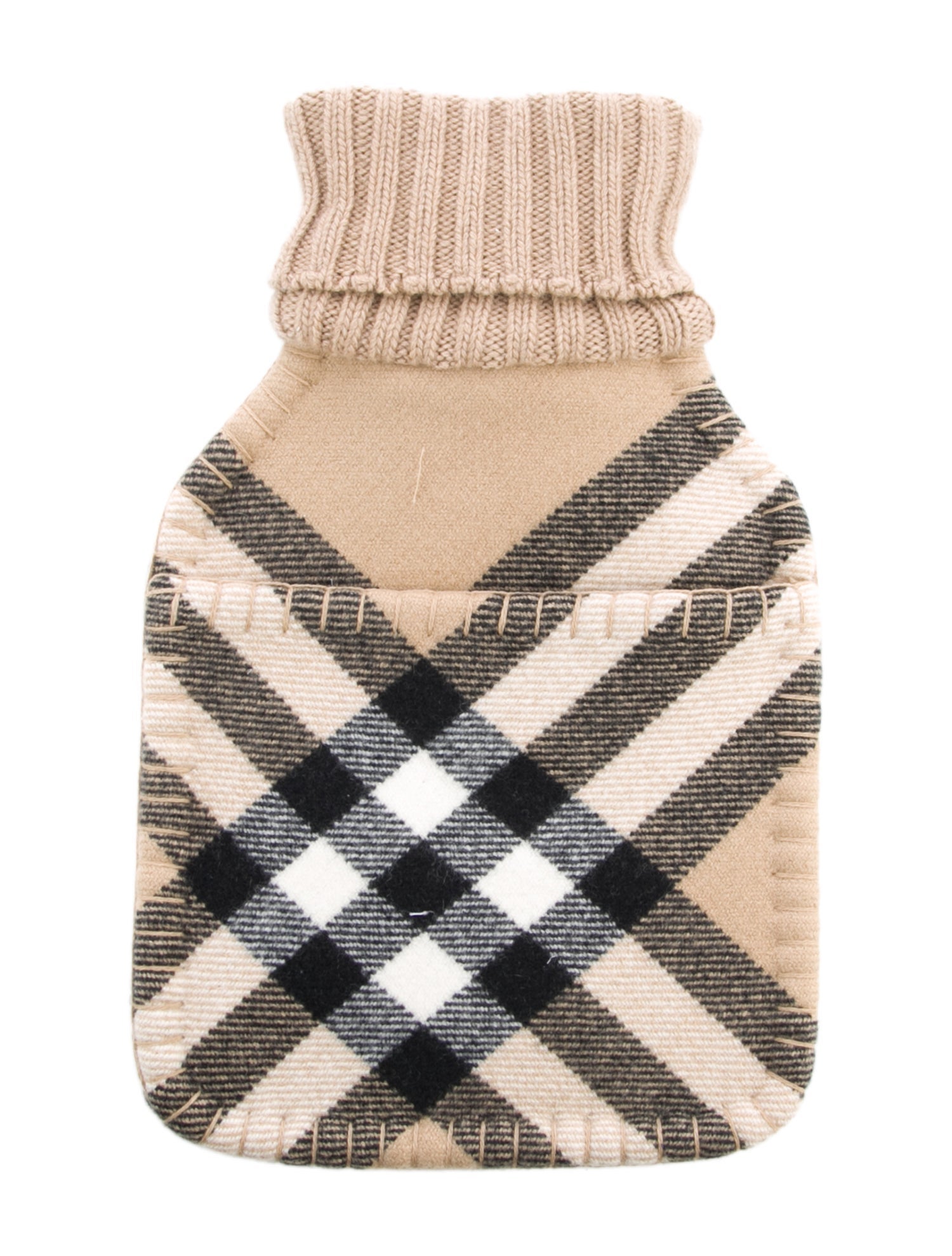 Burberry Hot Water Bottle Nova Check Sleeve w/ Tags