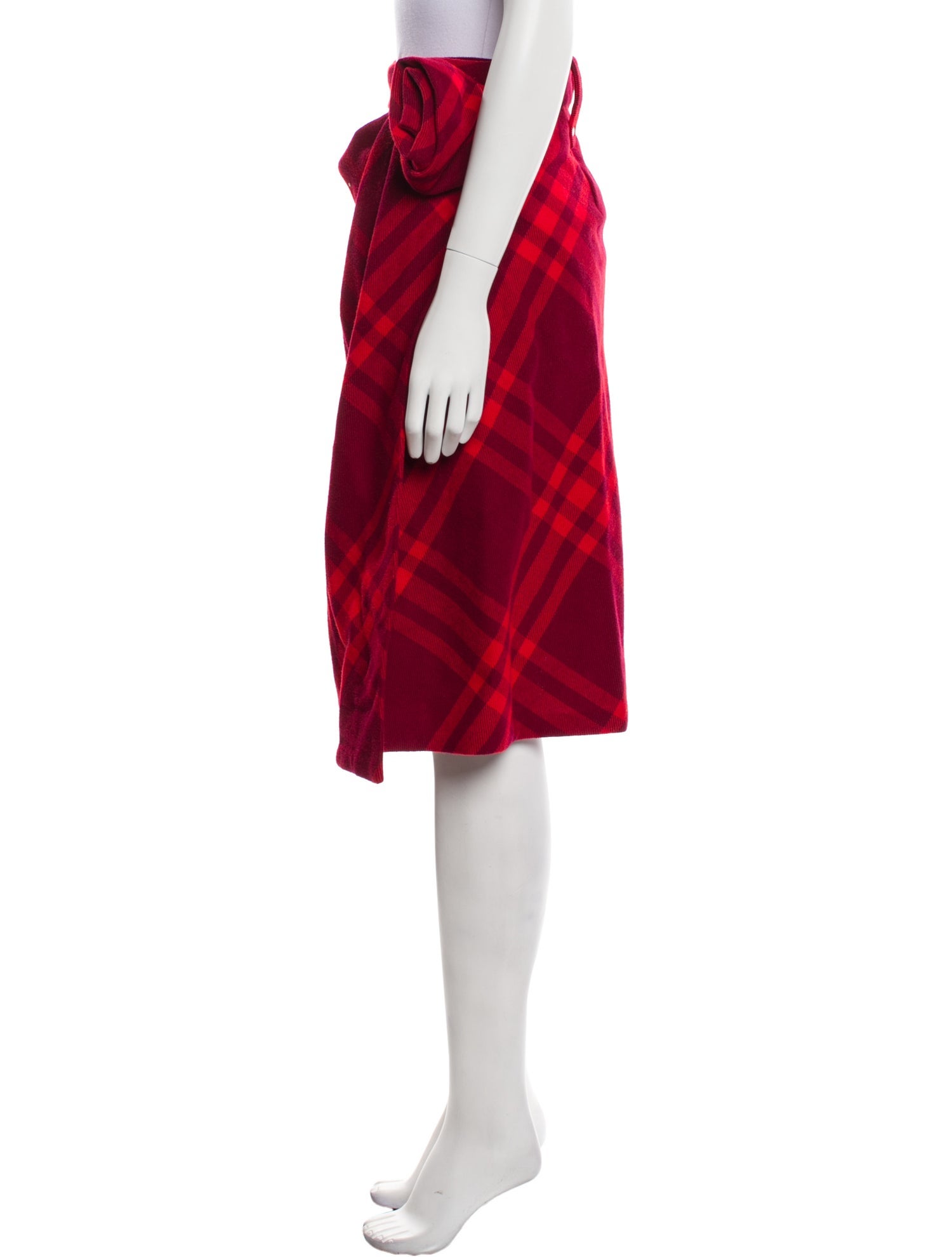 Burberry Wool Mini Skirt w/ Tags