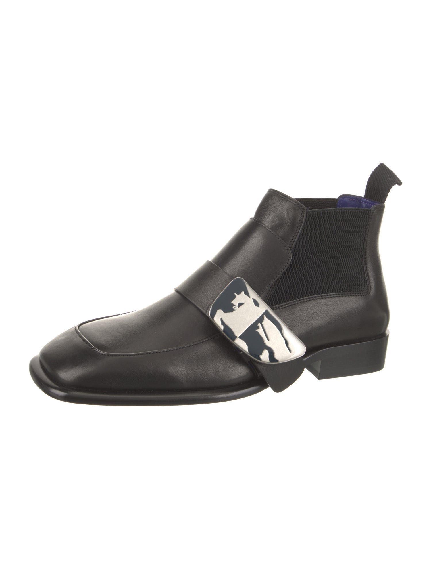 Burberry Leather Chelsea Boots